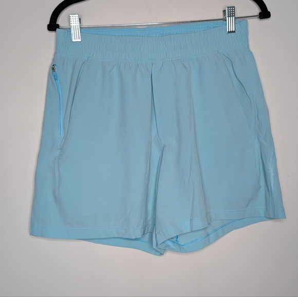 Lululemon Men's License To Train Light Blue Athletic Shorts Medium - Picture 1 of 4